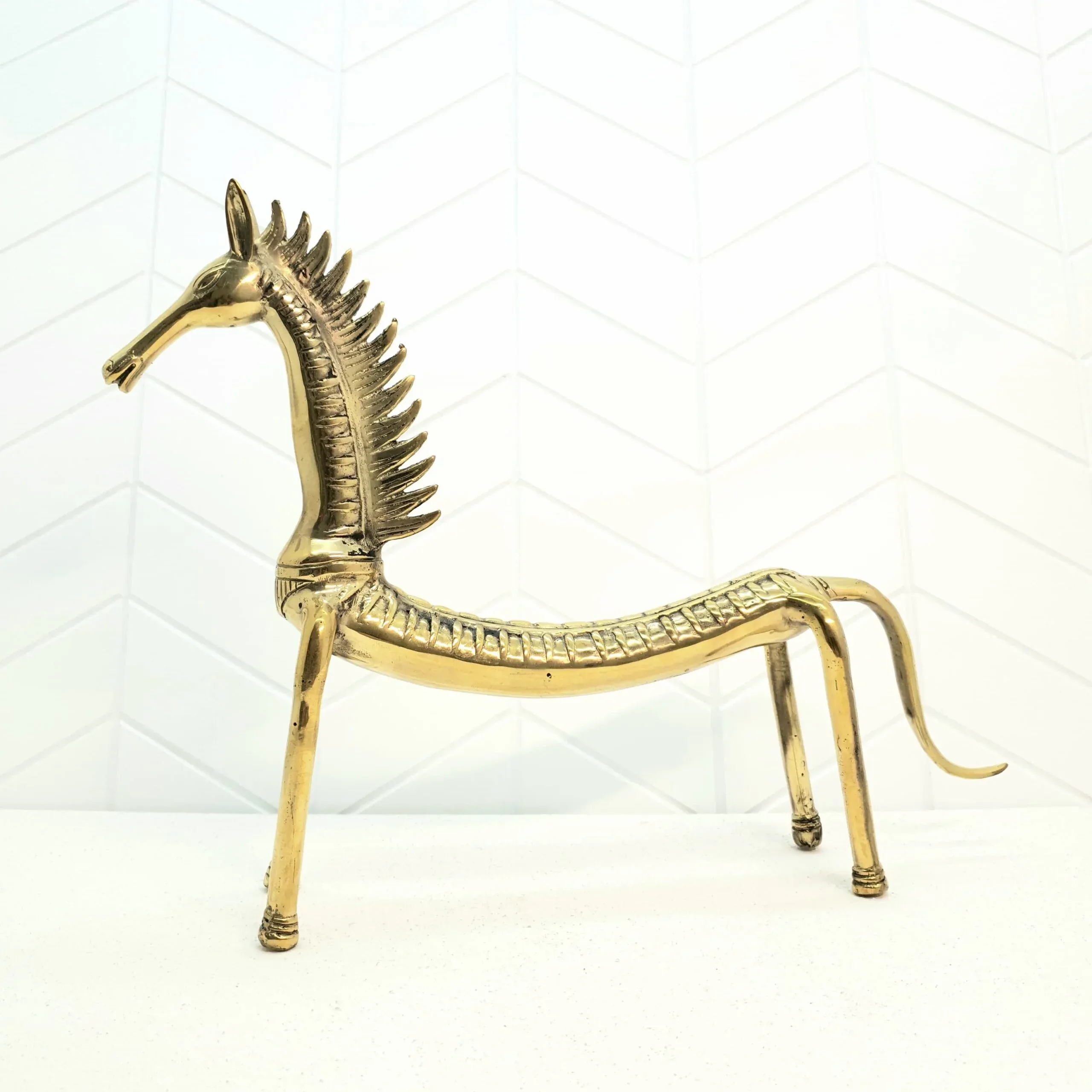 Contemporary Horse bronze sculpture